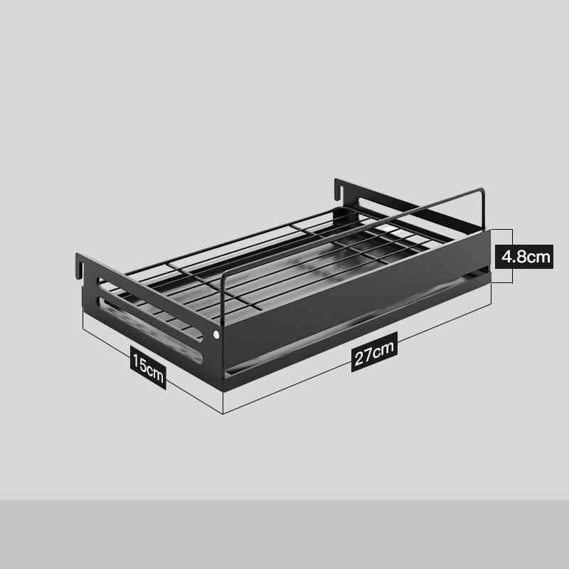 Stainless Steel Wall Mounted Kitchen Storage Rack

