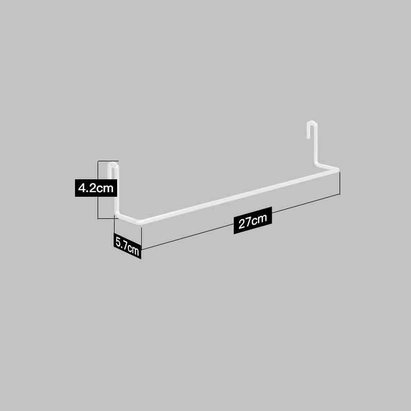 Stainless Steel Wall Mounted Kitchen Storage Rack


