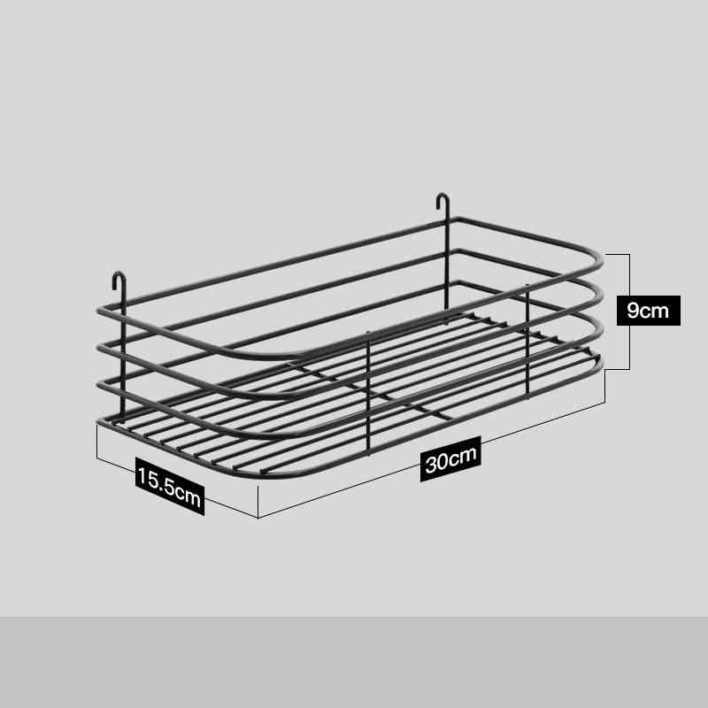 Stainless Steel Wall Mounted Kitchen Storage Rack

