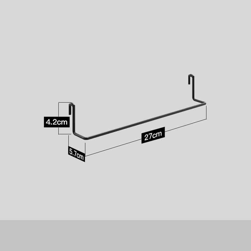 Stainless Steel Wall Mounted Kitchen Storage Rack

