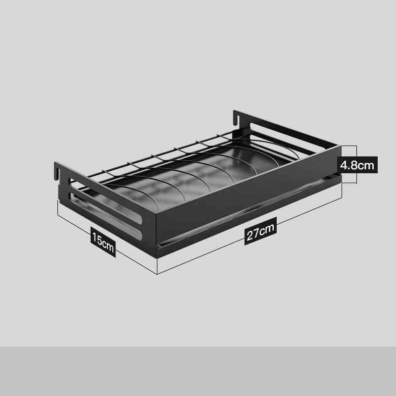 Stainless Steel Wall Mounted Kitchen Storage Rack

