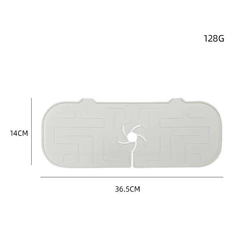 Silicone Faucet Mat - Pure_Path Kitchen | Sink Splash Guard