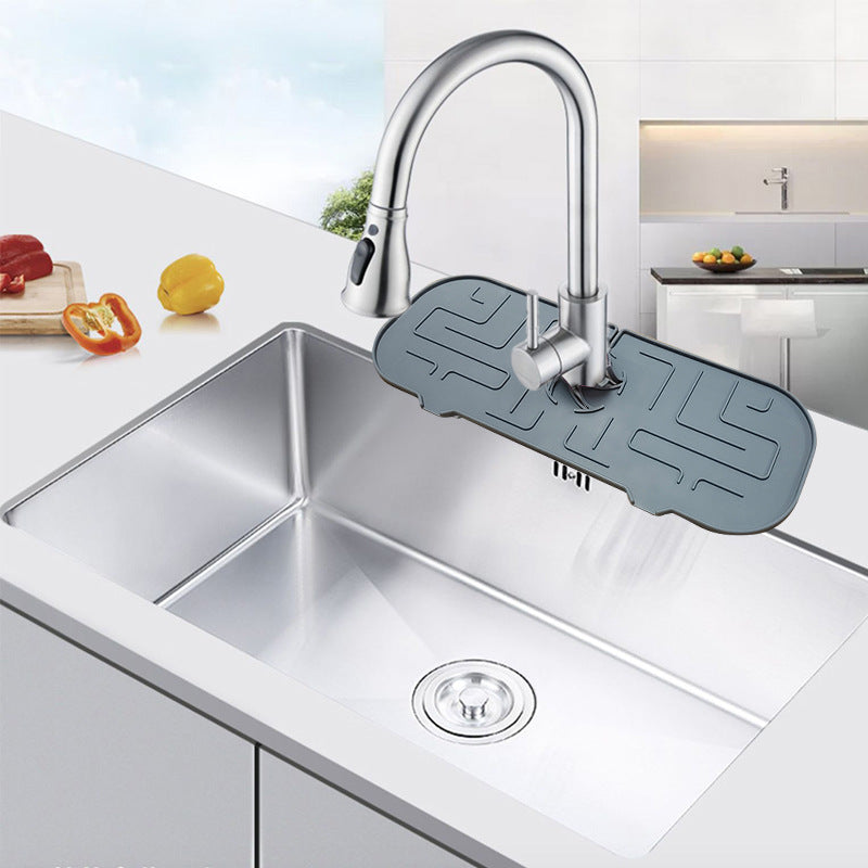 Silicone Faucet Mat - Pure_Path Kitchen | Sink Splash Guard